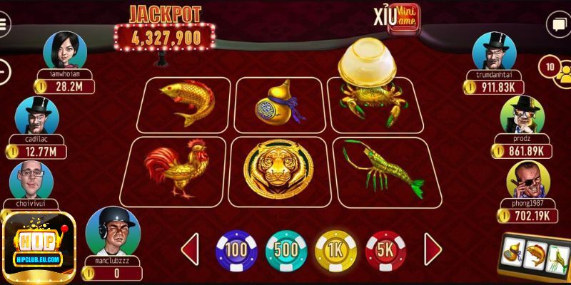 Ưu điểm khi tham gia chơi Bầu cua HipClub online
