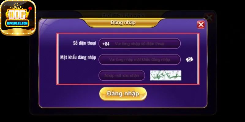 Khi quên mật khẩu đăng nhập HipClub thì phải làm thế nào?