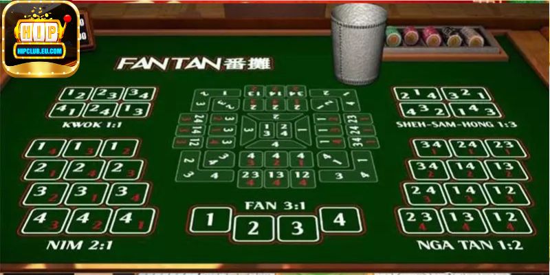 Những cổng cược FanTan HipClub thông dụng